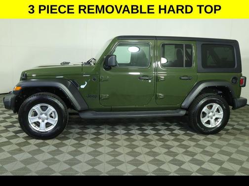 Sarge Green Clearcoat 2022 Jeep Wrangler Unlimited Sport