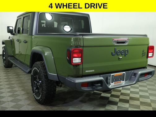 Sarge Green Clearcoat 2022 Jeep Gladiator Willys 4x4