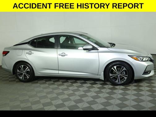Brilliant Silver Metallic 2021 Nissan Sentra SV