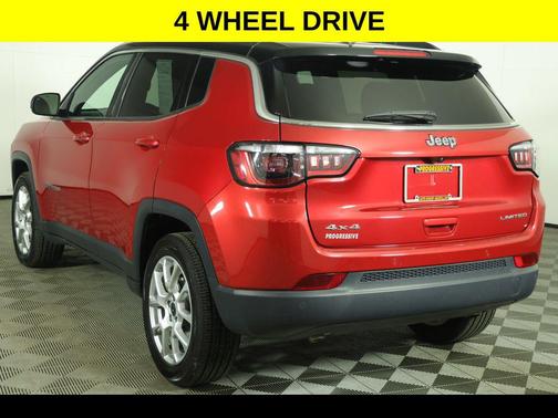 Red Hot Pearlcoat 2025 Jeep Compass Limited