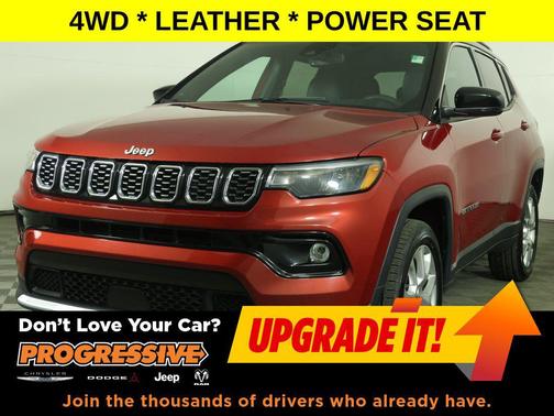 Red Hot Pearlcoat 2025 Jeep Compass Limited