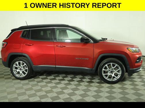 Red Hot Pearlcoat 2025 Jeep Compass Limited