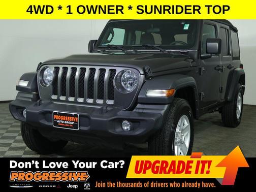 Granite Crystal Metallic Clearcoat 2023 Jeep Wrangler Sport S