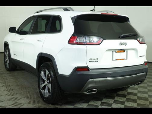 Bright White Clearcoat 2019 Jeep Cherokee Limited