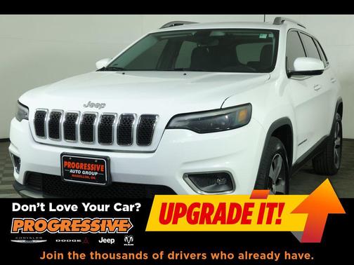 Bright White Clearcoat 2019 Jeep Cherokee Limited