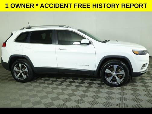 Bright White Clearcoat 2019 Jeep Cherokee Limited