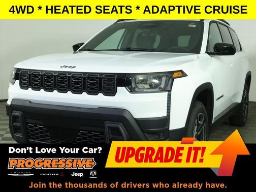 Bright White Clearcoat 2026 Jeep Cherokee Laredo 4x4