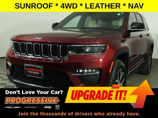 Velvet Red Pearlcoat 2023 Jeep Grand Cherokee Limited