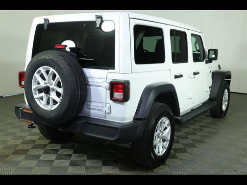 Bright White Clearcoat 2023 Jeep Wrangler Sport S