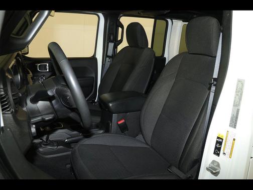 Bright White Clearcoat 2023 Jeep Wrangler Sport S