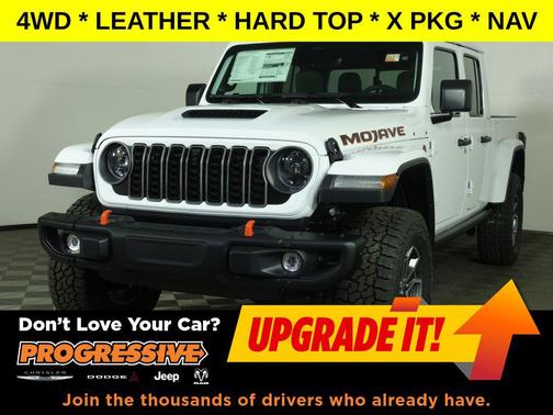 Bright White Clearcoat 2026 Jeep Gladiator Mojave X 4x4