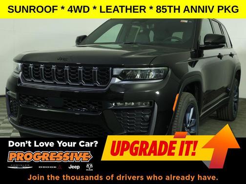 Diamond Black Crystal Pearlcoat 2026 Jeep Grand Cherokee 85th Anniversary Edition