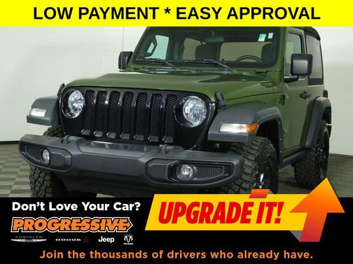 Sarge Green Clearcoat 2023 Jeep Wrangler Sport S