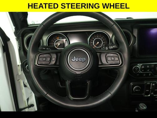 Bright White Clearcoat 2023 Jeep Wrangler 4-Door High Tide 4x4