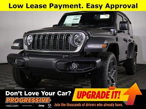Granite Crystal Metallic Clearcoat 2025 Jeep Wrangler 4xe Sport S
