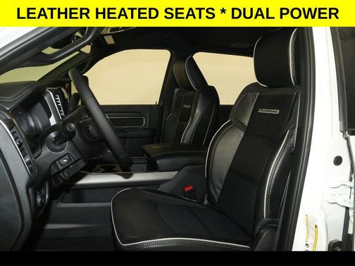 Bright White Clearcoat 2026 RAM 3500 Laramie Crew Cab 4x4 8' Box