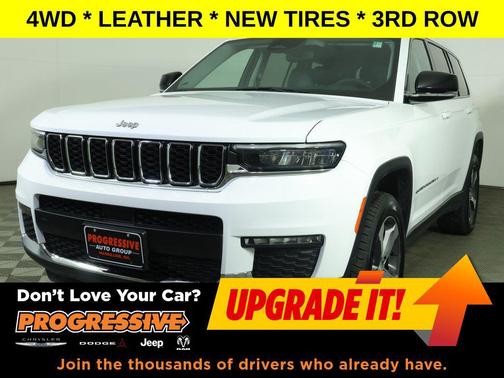 Bright White Clearcoat 2023 Jeep Grand Cherokee L Limited