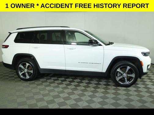 Bright White Clearcoat 2023 Jeep Grand Cherokee L Limited