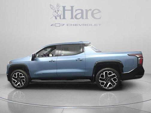 Zephyr Blue 2025 Chevrolet Silverado EV RST