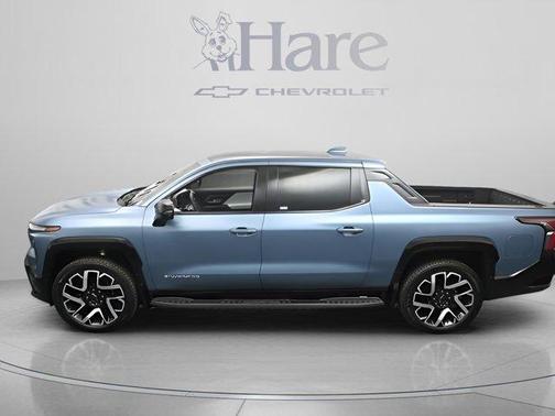 Zephyr Blue 2025 Chevrolet Silverado EV RST