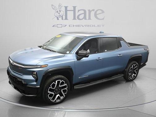 Zephyr Blue 2025 Chevrolet Silverado EV RST