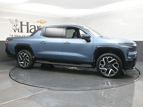 Zephyr Blue 2025 Chevrolet Silverado EV RST