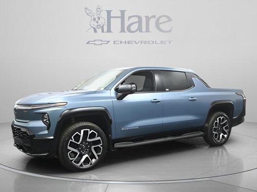 Zephyr Blue 2025 Chevrolet Silverado EV RST