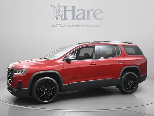 Volcanic Red 2023 GMC Acadia SLT
