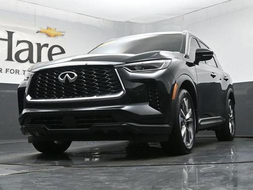 Mineral Black 2023 INFINITI QX60 Luxe