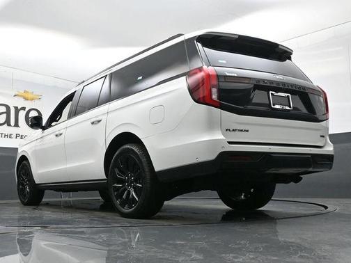 White Metallic 2025 Ford Expedition Max Platinum