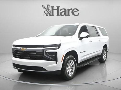 Summit White 2026 Chevrolet Suburban LS