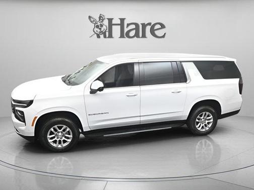 Summit White 2026 Chevrolet Suburban LS