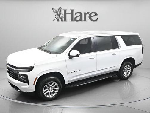 Summit White 2026 Chevrolet Suburban LS