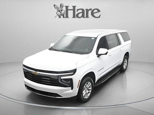 Summit White 2026 Chevrolet Suburban LS