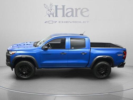 Glacier Blue Metallic 2023 Chevrolet Colorado Trail Boss