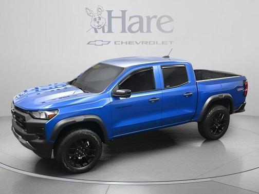 Glacier Blue Metallic 2023 Chevrolet Colorado Trail Boss
