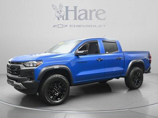 Glacier Blue Metallic 2023 Chevrolet Colorado Trail Boss