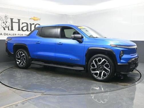 Rip Tide Blue 2025 Chevrolet Silverado EV RST