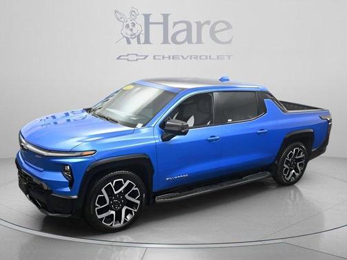 Rip Tide Blue 2025 Chevrolet Silverado EV RST