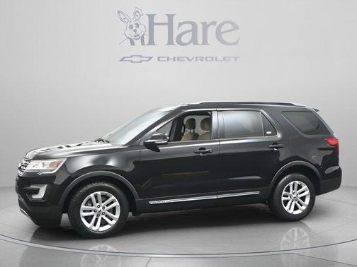 Shadow Black 2017 Ford Explorer XLT