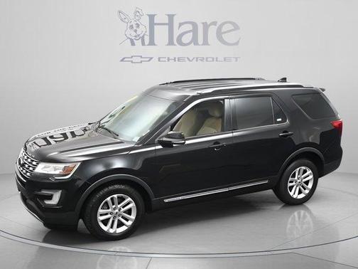 Shadow Black 2017 Ford Explorer XLT