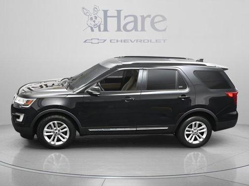 Shadow Black 2017 Ford Explorer XLT