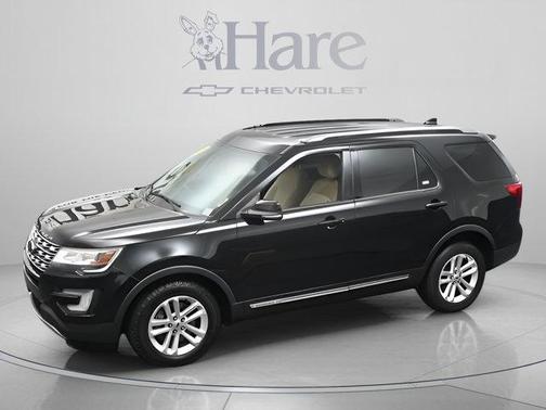 Shadow Black 2017 Ford Explorer XLT