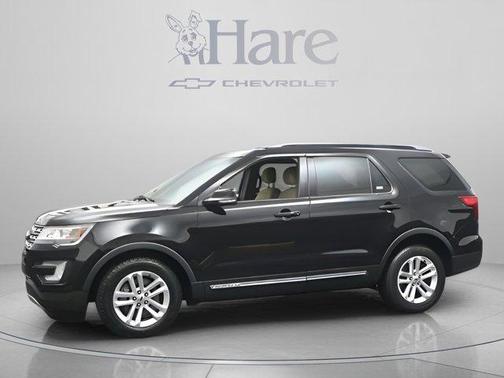 Shadow Black 2017 Ford Explorer XLT