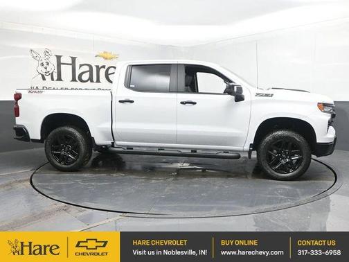 Summit White 2026 Chevrolet Silverado 1500 LT Trail Boss Truck