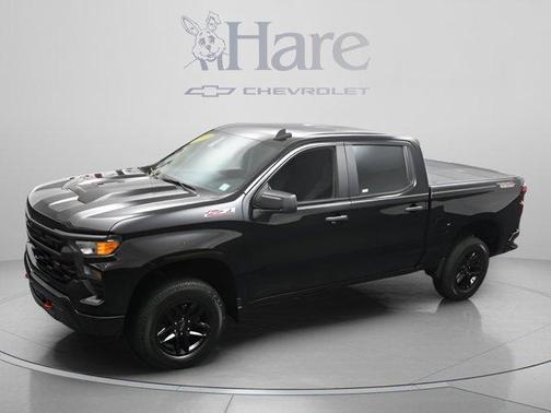 Black 2022 Chevrolet Silverado 1500 Custom Trail Boss