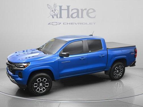 Glacier Blue Metallic 2024 Chevrolet Colorado Z71