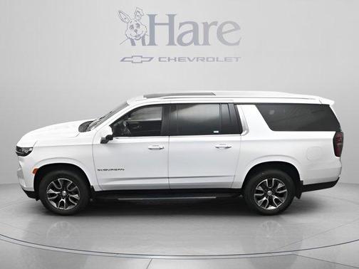 Summit White 2023 Chevrolet Suburban LT