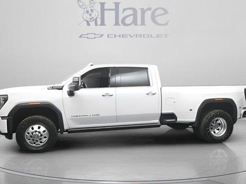 White Frost Tri-Coat 2024 GMC Sierra 3500 Denali Ultimate