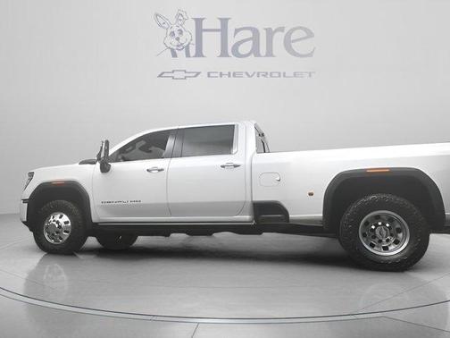 White Frost Tri-Coat 2024 GMC Sierra 3500 Denali Ultimate